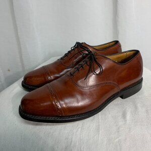 Allen Edmonds Cap Toe Brown Leather Oxford Shoes